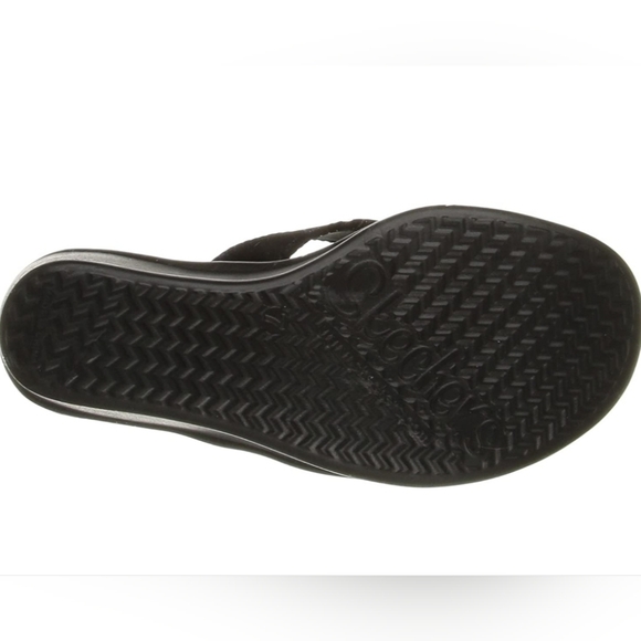 NEW Skechers Womens Rumblers Young At Heart Wedge Sandal Sz 10 Black - Picture 4 of 7